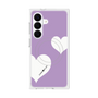 プレミアムスクエアケース with SnapMag［ Two Hearts - Purple ］