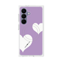 プレミアムスクエアケース with SnapMag［ Two Hearts - Purple ］