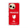 プレミアムスクエアケース with SnapMag［ FRAGILE - Red ］