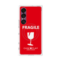 プレミアムスクエアケース with SnapMag［ FRAGILE - Red ］