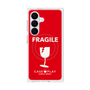 プレミアムスクエアケース with SnapMag［ FRAGILE - Red ］