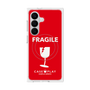 プレミアムスクエアケース with SnapMag［ FRAGILE - Red ］