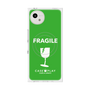 プレミアムスクエアケース with SnapMag［ FRAGILE - Green ］
