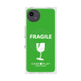 プレミアムスクエアケース with SnapMag［ FRAGILE - Green ］