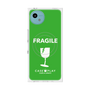 プレミアムスクエアケース with SnapMag［ FRAGILE - Green ］