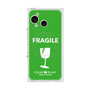 プレミアムスクエアケース with SnapMag［ FRAGILE - Green ］