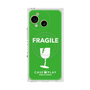 プレミアムスクエアケース with SnapMag［ FRAGILE - Green ］