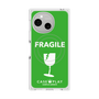 プレミアムスクエアケース with SnapMag［ FRAGILE - Green ］