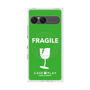 プレミアムスクエアケース with SnapMag［ FRAGILE - Green ］