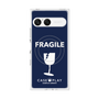 プレミアムスクエアケース with SnapMag［ FRAGILE - Navy ］