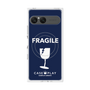 プレミアムスクエアケース with SnapMag［ FRAGILE - Navy ］