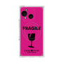 プレミアムスクエアケース with SnapMag［ FRAGILE - Pink ］