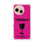 プレミアムスクエアケース with SnapMag［ FRAGILE - Pink ］