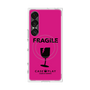 プレミアムスクエアケース with SnapMag［ FRAGILE - Pink ］