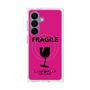 プレミアムスクエアケース with SnapMag［ FRAGILE - Pink ］
