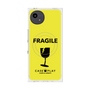プレミアムスクエアケース with SnapMag［ FRAGILE - Yellow ］