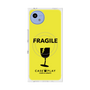 プレミアムスクエアケース with SnapMag［ FRAGILE - Yellow ］