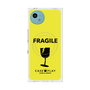 プレミアムスクエアケース with SnapMag［ FRAGILE - Yellow ］
