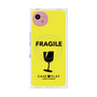 プレミアムスクエアケース with SnapMag［ FRAGILE - Yellow ］
