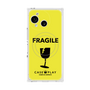 プレミアムスクエアケース with SnapMag［ FRAGILE - Yellow ］
