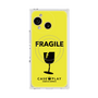 プレミアムスクエアケース with SnapMag［ FRAGILE - Yellow ］