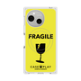 プレミアムスクエアケース with SnapMag［ FRAGILE - Yellow ］