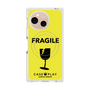 プレミアムスクエアケース with SnapMag［ FRAGILE - Yellow ］