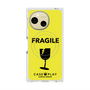 プレミアムスクエアケース with SnapMag［ FRAGILE - Yellow ］