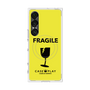 プレミアムスクエアケース with SnapMag［ FRAGILE - Yellow ］