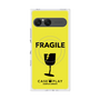 プレミアムスクエアケース with SnapMag［ FRAGILE - Yellow ］