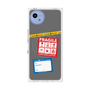 プレミアムスクエアケース with SnapMag［ FRAGILE Stickers - Gray ］