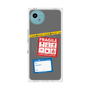 プレミアムスクエアケース with SnapMag［ FRAGILE Stickers - Gray ］