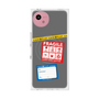 プレミアムスクエアケース with SnapMag［ FRAGILE Stickers - Gray ］