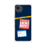 プレミアムスクエアケース with SnapMag［ FRAGILE Stickers - Navy ］