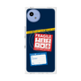 プレミアムスクエアケース with SnapMag［ FRAGILE Stickers - Navy ］