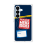 プレミアムスクエアケース with SnapMag［ FRAGILE Stickers - Navy ］