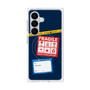 プレミアムスクエアケース with SnapMag［ FRAGILE Stickers - Navy ］