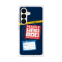 プレミアムスクエアケース with SnapMag［ FRAGILE Stickers - Navy ］