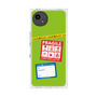 プレミアムスクエアケース with SnapMag［ FRAGILE Stickers - Green ］