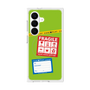 プレミアムスクエアケース with SnapMag［ FRAGILE Stickers - Green ］