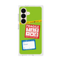 プレミアムスクエアケース with SnapMag［ FRAGILE Stickers - Green ］
