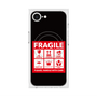 プレミアムスクエアケース with SnapMag［ FRAGILE Sticker - Black ］