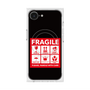 プレミアムスクエアケース with SnapMag［ FRAGILE Sticker - Black ］