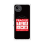 プレミアムスクエアケース with SnapMag［ FRAGILE Sticker - Black ］