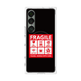 プレミアムスクエアケース with SnapMag［ FRAGILE Sticker - Black ］