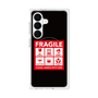 プレミアムスクエアケース with SnapMag［ FRAGILE Sticker - Black ］