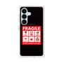 プレミアムスクエアケース with SnapMag［ FRAGILE Sticker - Black ］
