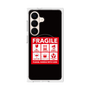 プレミアムスクエアケース with SnapMag［ FRAGILE Sticker - Black ］