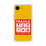プレミアムスクエアケース with SnapMag［ FRAGILE Sticker - Yellow ］