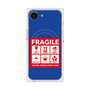 プレミアムスクエアケース with SnapMag［ FRAGILE Sticker - Blue ］